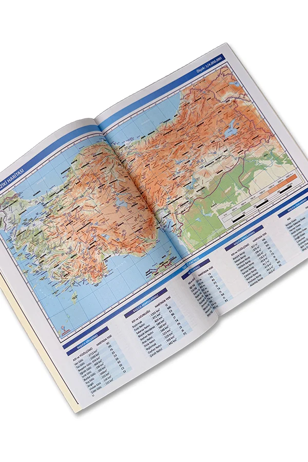 İlkokul Atlasları - 4 Kitap - 2