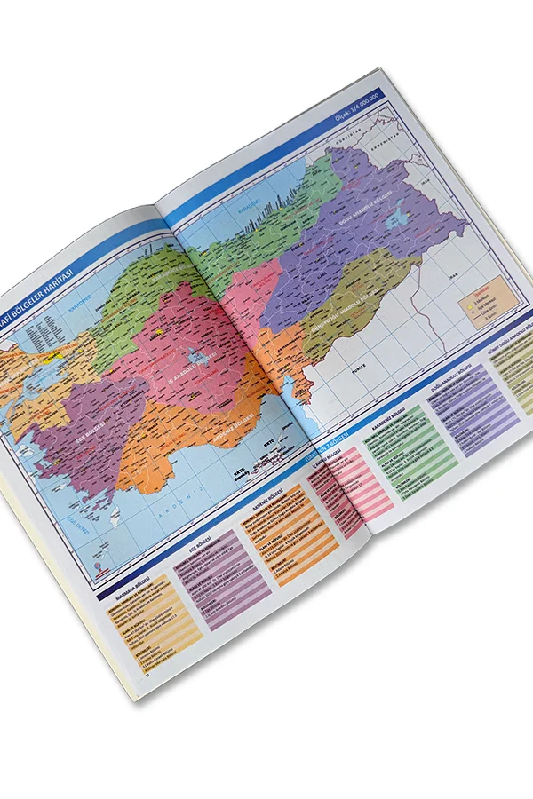İlkokul Atlasları - 4 Kitap - 3