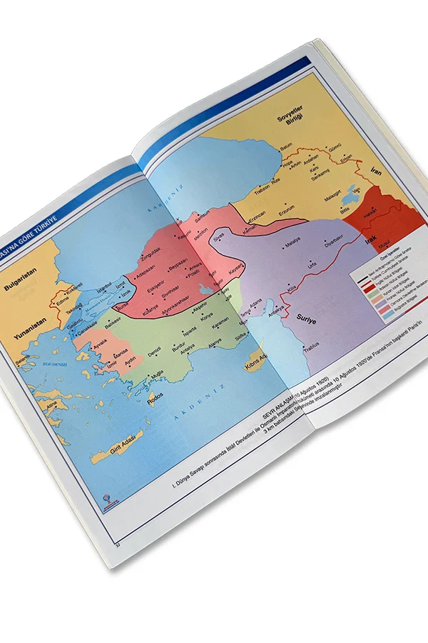 İlkokul Atlasları - 4 Kitap - 4