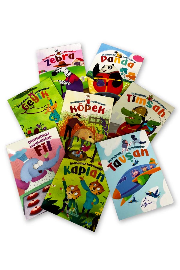 İnanılmaz Hayvanlar Serisi - 8 Kitap - 1
