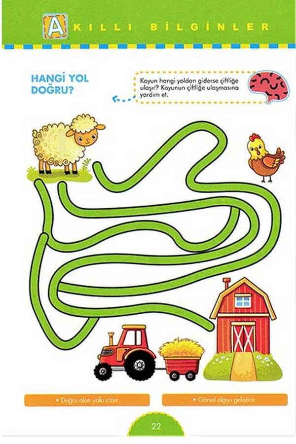 IQ Dikkat Geliştirme ve Güçlendirme Seti 6+ Yaş - 5 Kitap - 2