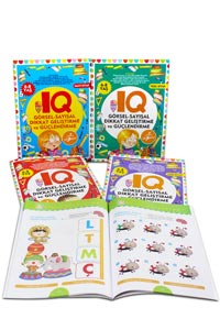 IQ Dikkat Geliştirme ve Güçlendirme Seti 6+ Yaş - 5 Kitap