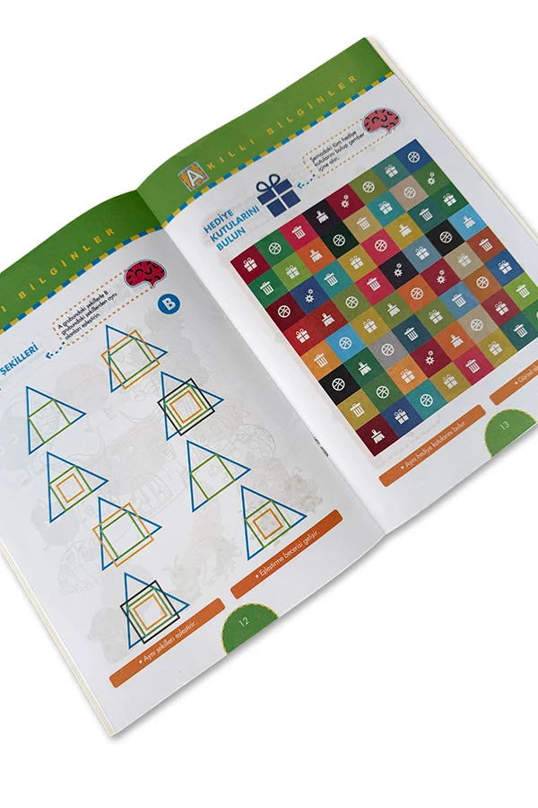 1. ve 2. Sınıf Hızlı Dikkat Artırma Etkinlikleri - 5 Kitap - 2
