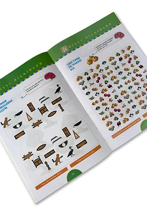 1. ve 2. Sınıf Hızlı Dikkat Artırma Etkinlikleri - 5 Kitap - 4