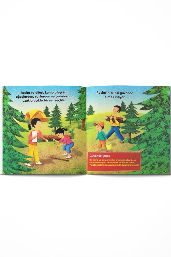 Kamp Ateşi - Dışarıda Ateş Güvenliği - Teleskop Popüler Bilim - 2