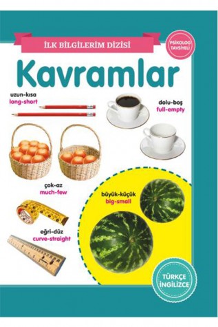 Kavramlar  İlk Bilgilerim Dizisi 0-6 Yaş Yayınları