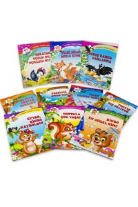 Kazanımlı Tercihli Öyküler Seti - 10 Kitap
