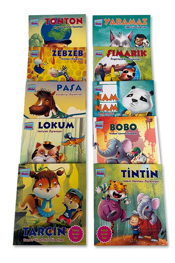 Kendini Yönetmeyi Öğrenen Çocuklar - 10 Kitap - 1