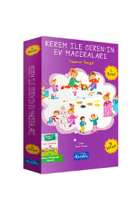 Kerem İle Ceren'in Ev Maceraları-Parıltı Yayınları