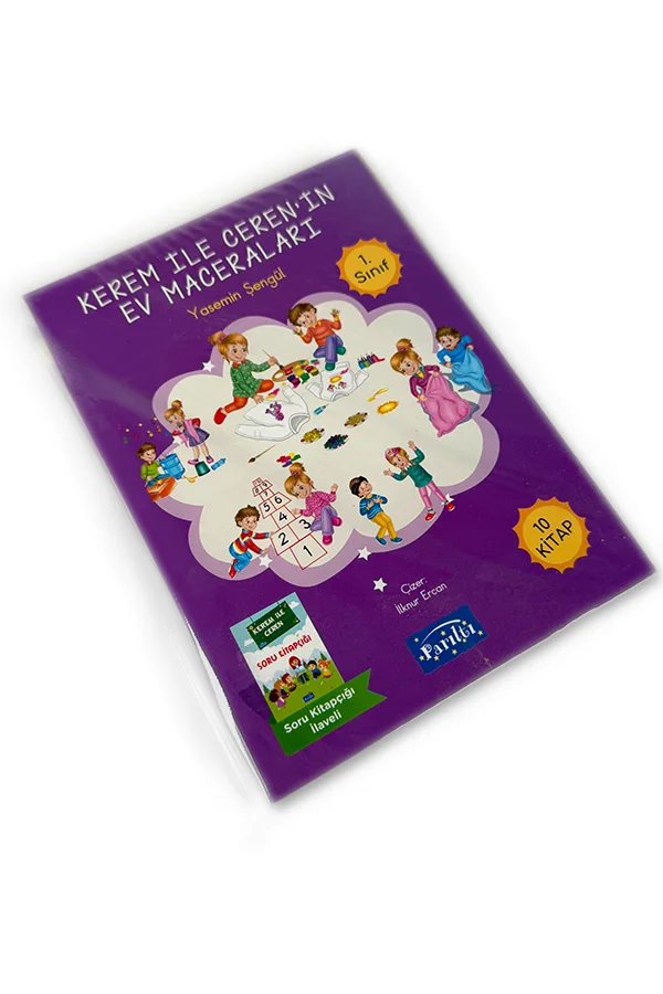 Kerem İle Ceren'in Ev Maceraları-Parıltı Yayınları - 2