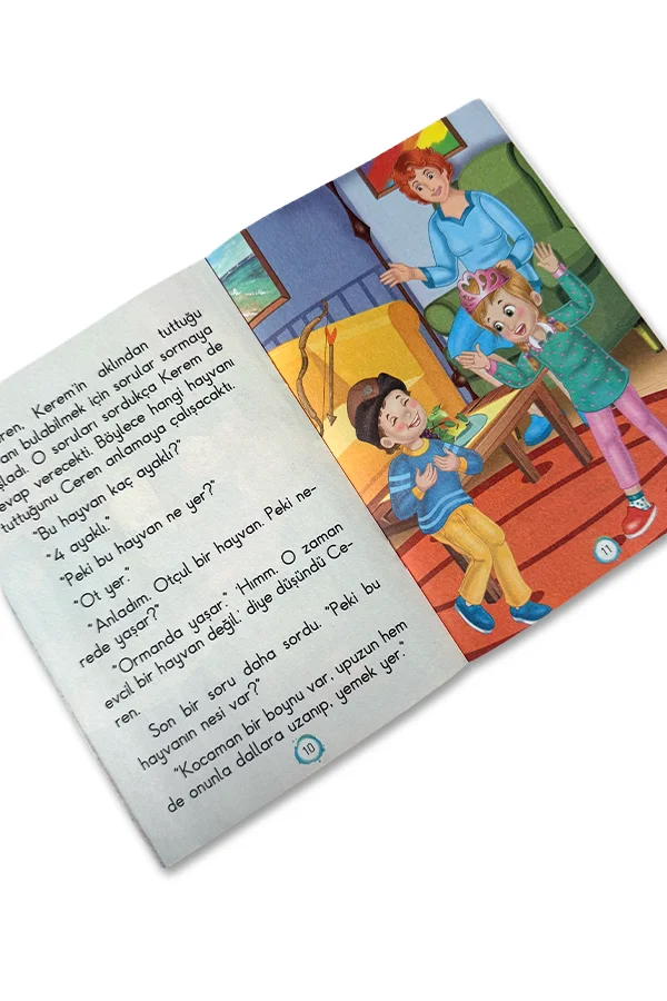 Kerem İle Ceren'in Ev Maceraları-Parıltı Yayınları - 3
