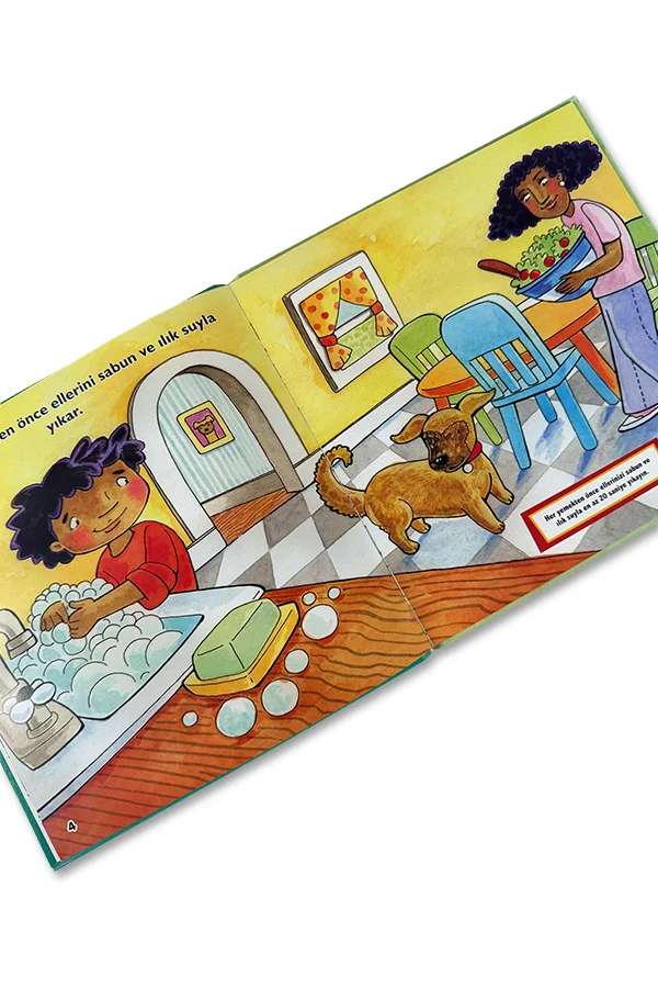 Kişisel Bakım ve Sağlığımı Korumayı Öğreniyorum - 4 Kitap - 4