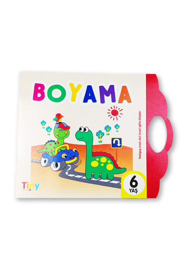 Kodlamalı Boyama Kitabı - 6 Yaş - 1