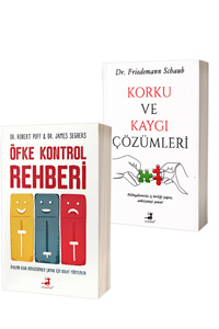 Korku ve Kaygı Çözümleri ile Öfke Kontrol Rehberi - 2 Kitap