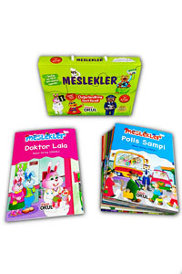 Meslekler - 1. Sınıf Meb müfredatına Uygun 10 Kitap