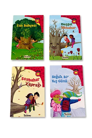 Mevsimler Dizisi 4 Kitap Set - Teleskop Popüler Bilim