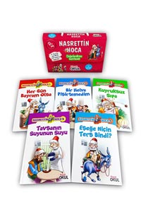 Nasrettin Hoca Fıkraları Seti - 4.Sınıf  Meb Müfredatına Uygun 5 Kitap