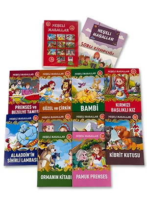 Neşeli Masallar - 10 Kitap - 2