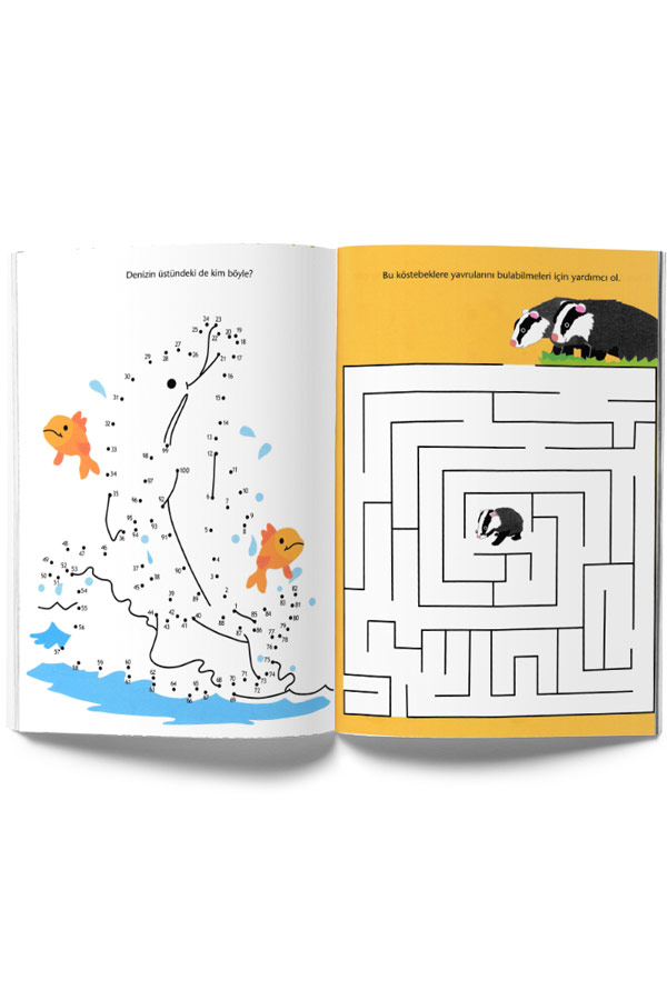 Noktaları Birleştiriyorum Mavi Kitap - Parıltı Yayınları - 2