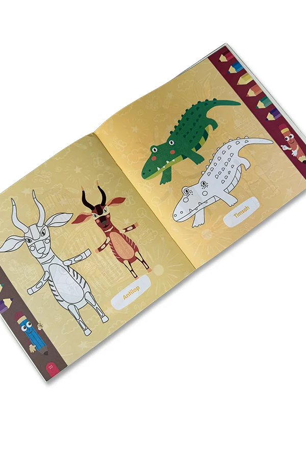 Örneğe Bak ve Boya Seti - 6 Kitap ( 3. Hamur Baskı ) - 5