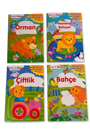 Oynayarak Öğren - 4 Kitap