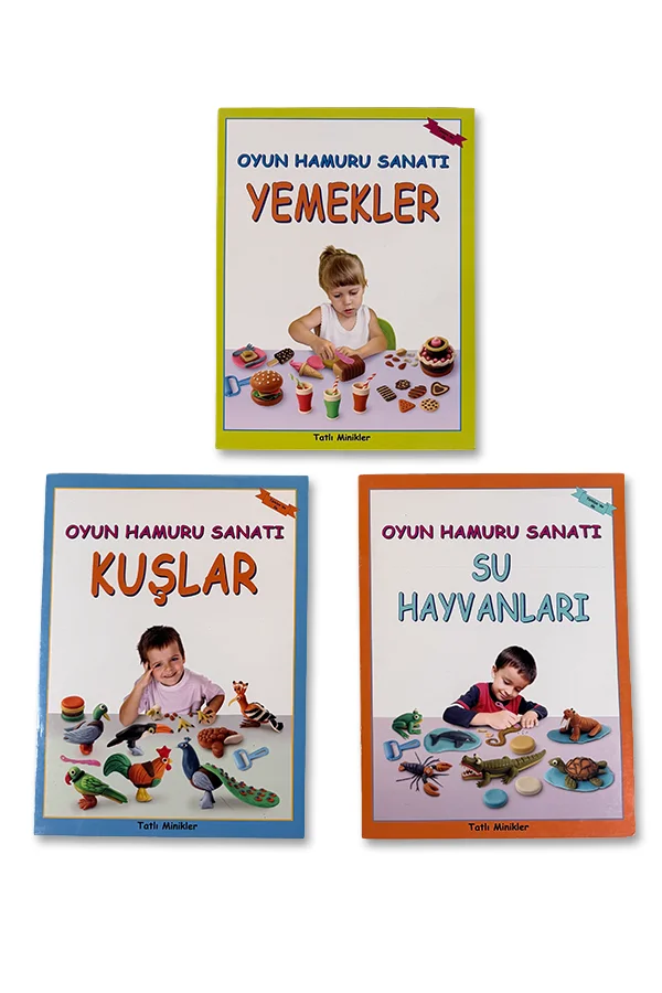 Oyun Hamuru Sanatı - 3 Kitap - 1