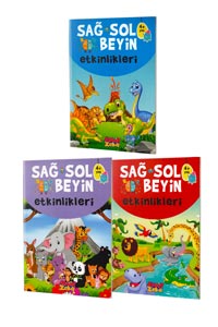 Sağ ve Sol Beyin Etkinlikleri Seti 4  Yaş