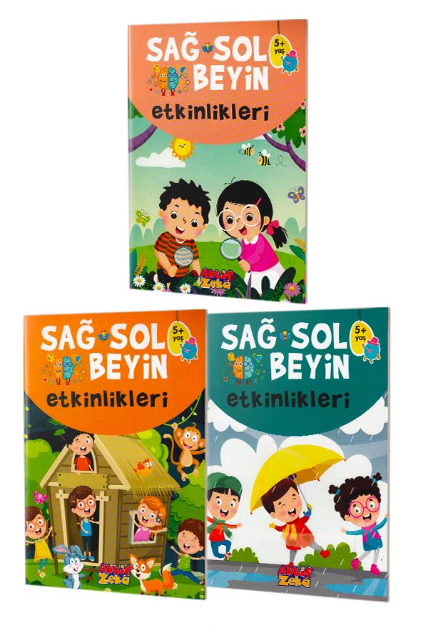 Sağ ve Sol Beyin Etkinlikleri Seti 5  Yaş - 1