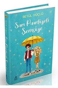 Sarı Puantiyeli Şemsiye - Ciltli