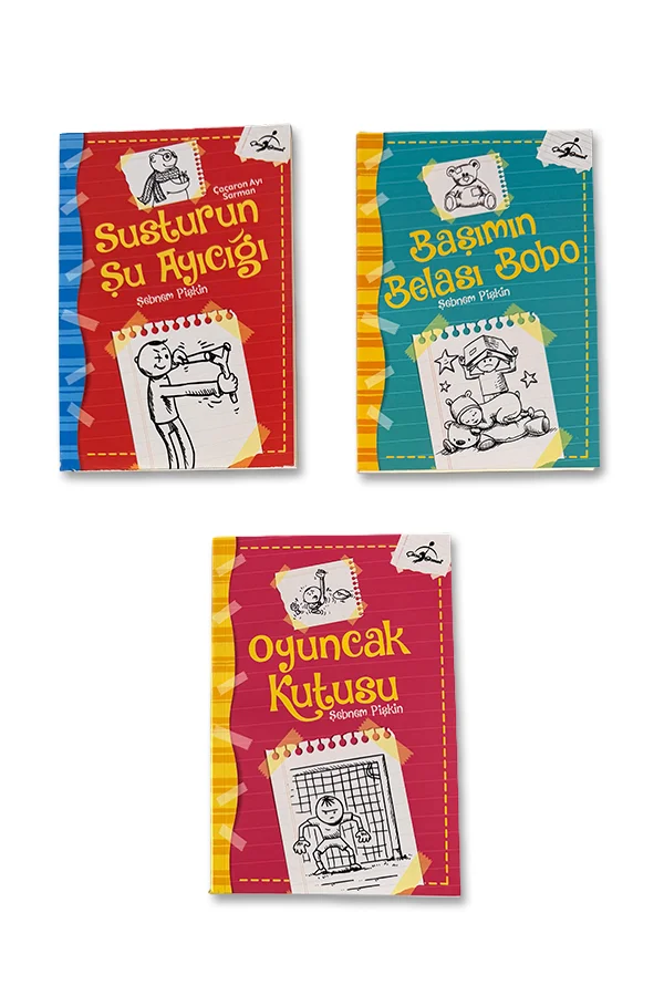 Şebnem Pişkin - Karikatür Maceralar - 3 Kitap - 1