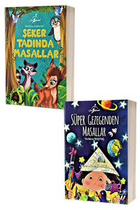Şeker Tadında ve Süper Gezegenden Masallar - 2 Kitap