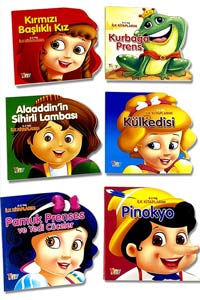 Şekilli Dünya Masalları Seti - 6 Kitap