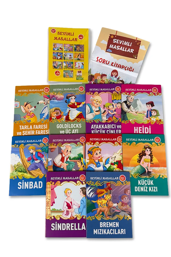 Sevimli Masallar - 10 Kitap - 2