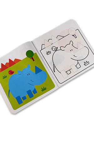 Sticker Yapıştırma ve Boyama - 2 Kitap - 5