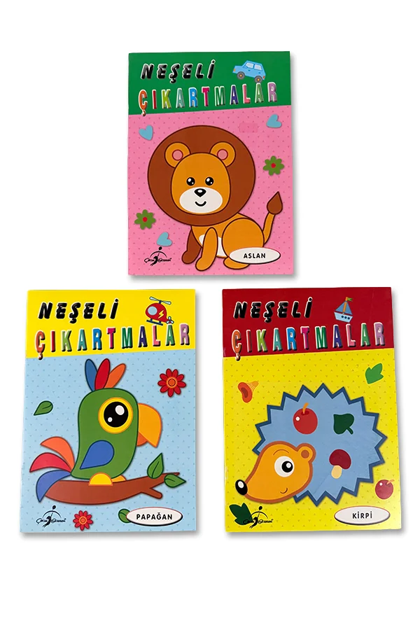 Stickerla Resmi Tamamla - 3 Kitap - 1