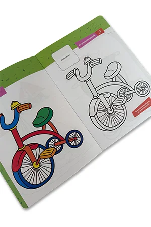 Stickerli Süper Boyama - 4 Kitap - 2