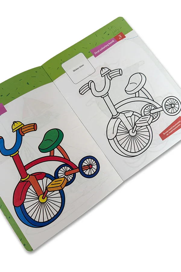 Stickerli Süper Boyama - 16 Kitap - 7