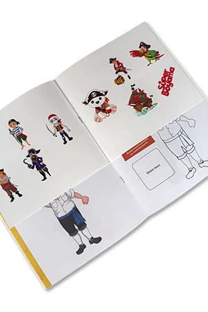 Stickerli Süper Boyama - 16 Kitap - 9