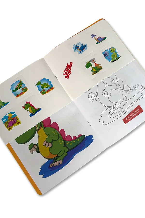 Stickerli Süper Boyama - 16 Kitap - 10