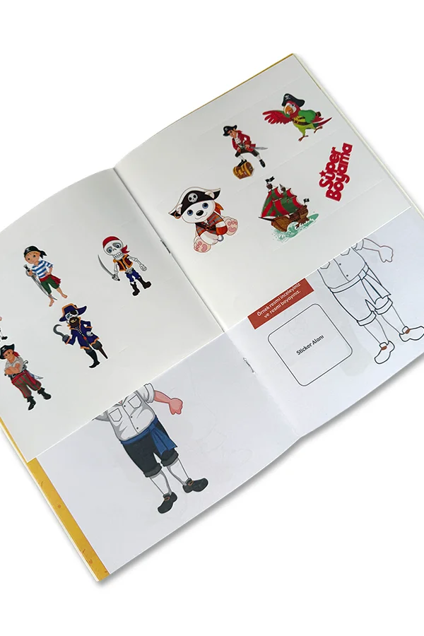 Stickerli Süper Boyama - 8 Kitap - 6