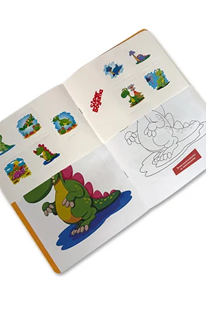 Stickerli Süper Boyama - 8 Kitap - 7