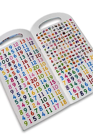 Stickerli Toplama - Çıkarma Öğreniyorum - 2