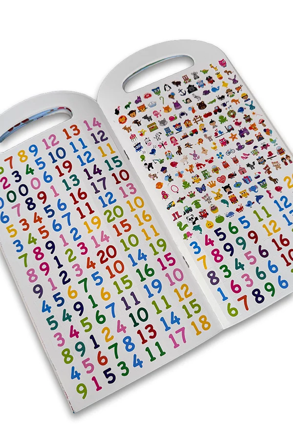 Stickerli Toplama - Çıkarma Öğreniyorum - 2