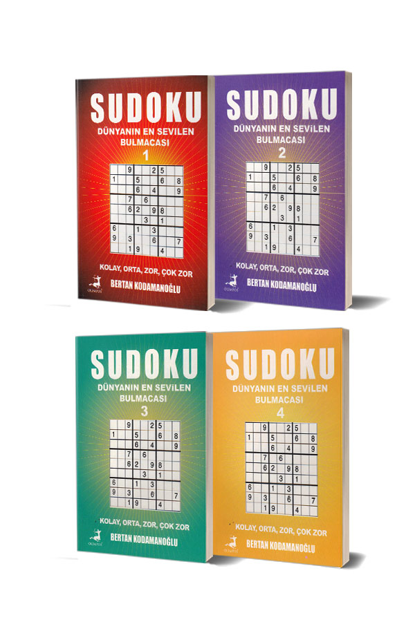 Sudoku Seti - 4 Kitap - 1