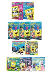Sünger Bob Hikaye ve Aktivite Seti - 10 Kitap