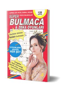 Süper Bulmaca ve Zeka Oyunları -  Kırmızı Kitap