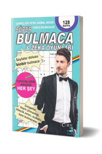 Süper Bulmaca ve Zeka Oyunları -  Turkuaz Kitap