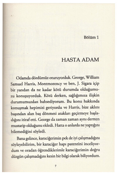 Teknede Üç Adam - Çocuk Klasikleri - Ciltli - 3