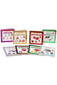 Türkçe - İngilizce İlk Bilgilerim Dizisi - 8 Kitap