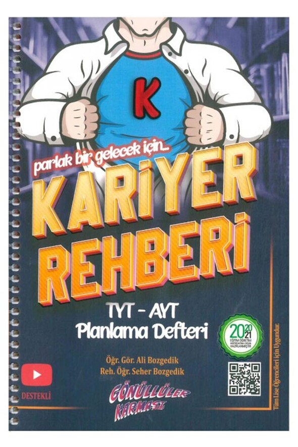 TYT AYT Kariyer Rehberi Planlama Defteri - Gönüller Karması - 1